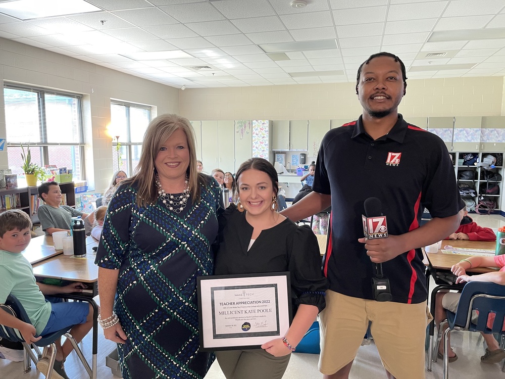 "My Carolina": Teacher Appreciation Award