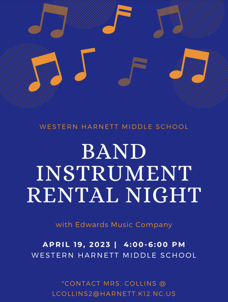 WHMS Band Instrument Rental Night South Elementary School