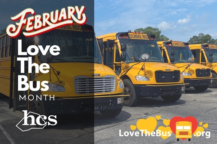 Love The Bus Month County Schools